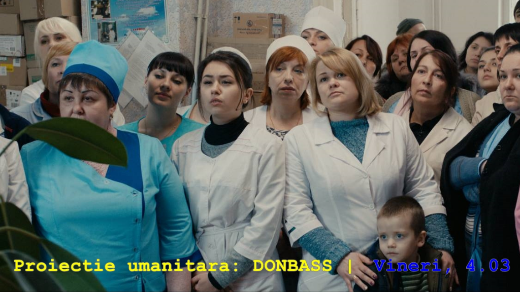 Humanitarian screening: ”Donbass”, Serghei Loznita