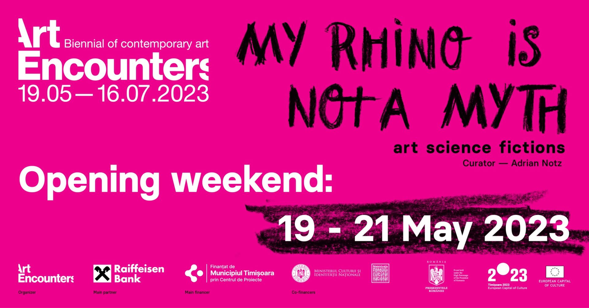 Art Encounters Biennial 2023: Opening Weekend, 19 – 21 May