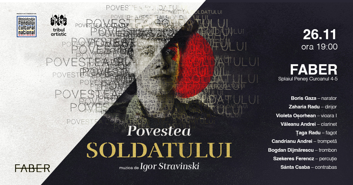 Povestea soldatului - muzica de Igor Stravinski