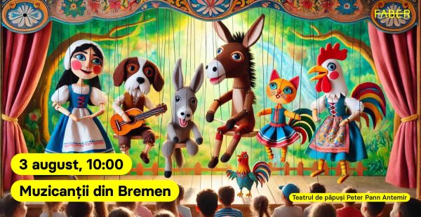 Spectacol ”Muzicanții din Bremen”