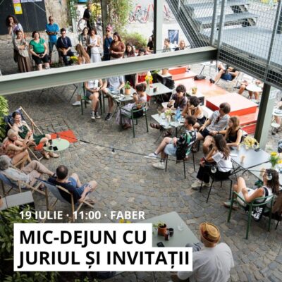 Breakfast and discussion with the jury and guests Ceau, Cinema!